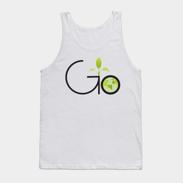 Go Green Tank Top by Double You Store